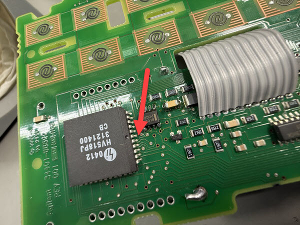 U603 cut pin pcb
