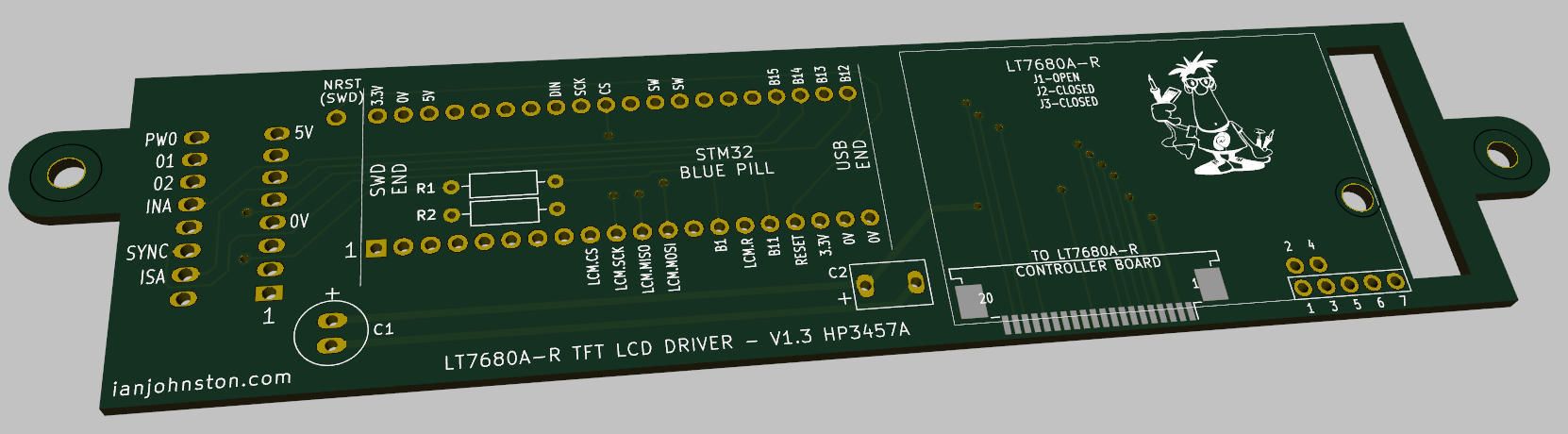 HP3457A Pcb