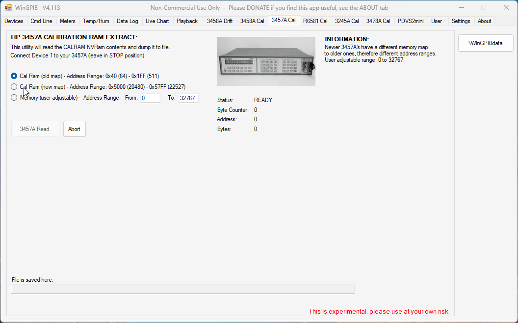 WinGPIB 3458A